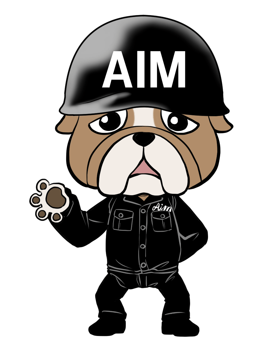 イラストサンプル動物編AIMくん