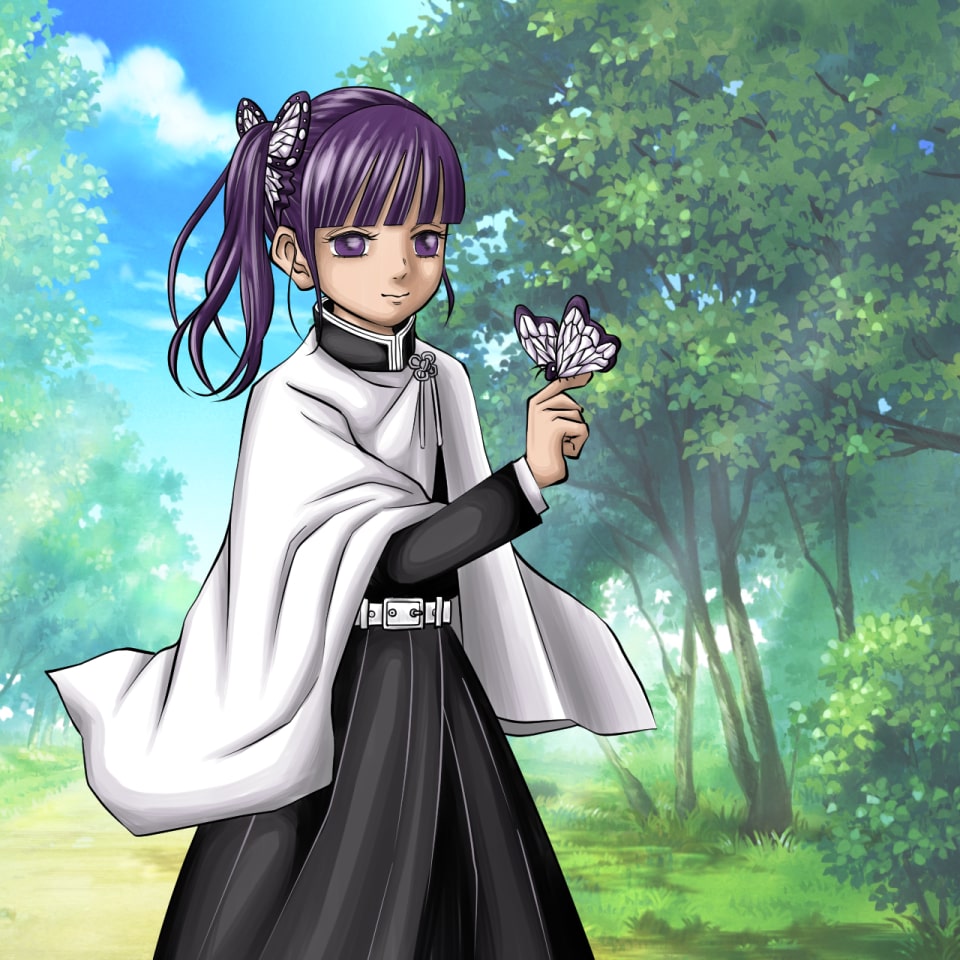 イラストサンプル鬼滅の刃編栗花落カナヲ