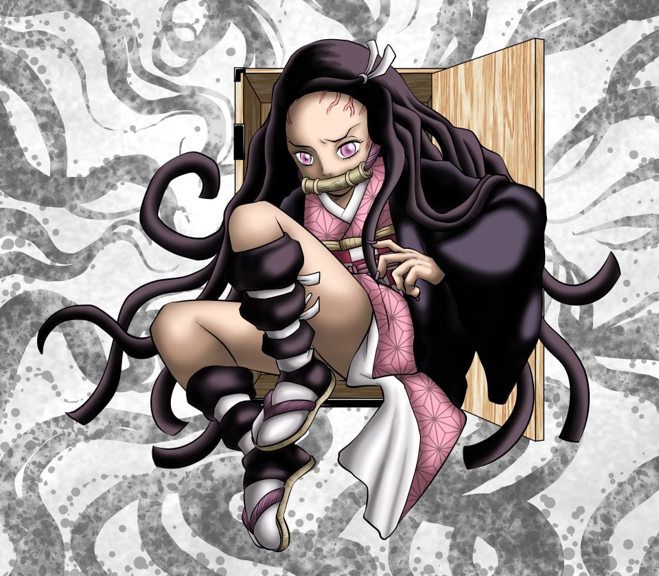 イラストサンプル鬼滅の刃編竈門禰豆子