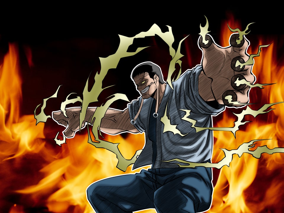 イラストサンプルHUNTER × HUNTER編フランクリン・ボルドー