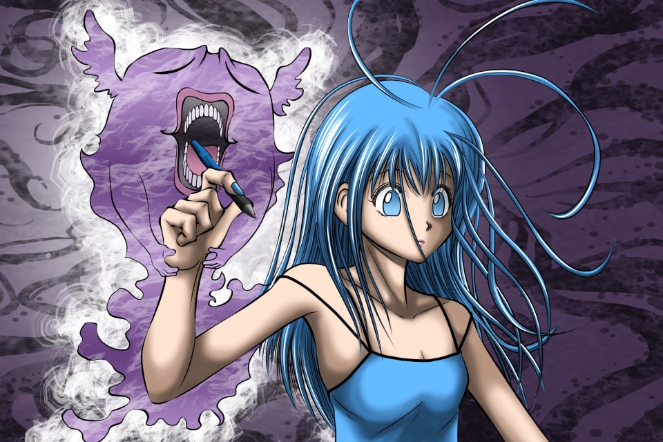 イラストサンプルHUNTER × HUNTER編ネオン