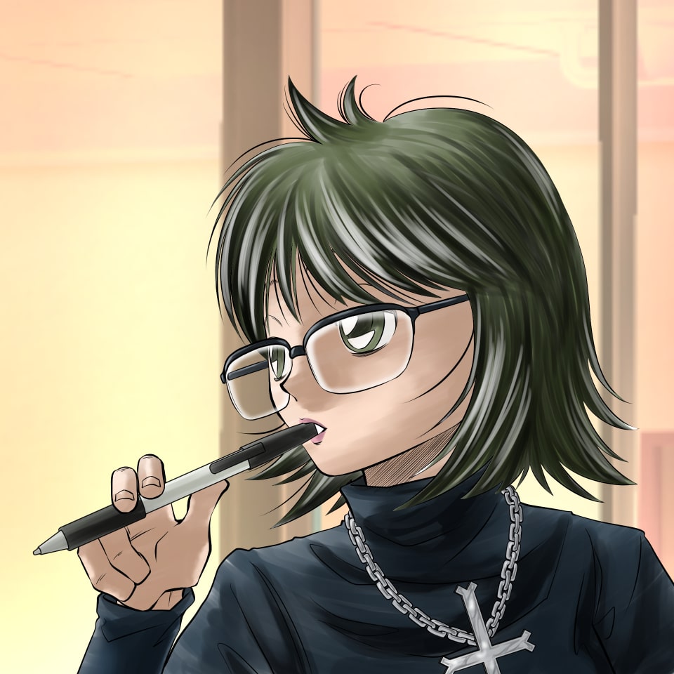 イラストサンプルHUNTER × HUNTER編シズク・ムラサキ