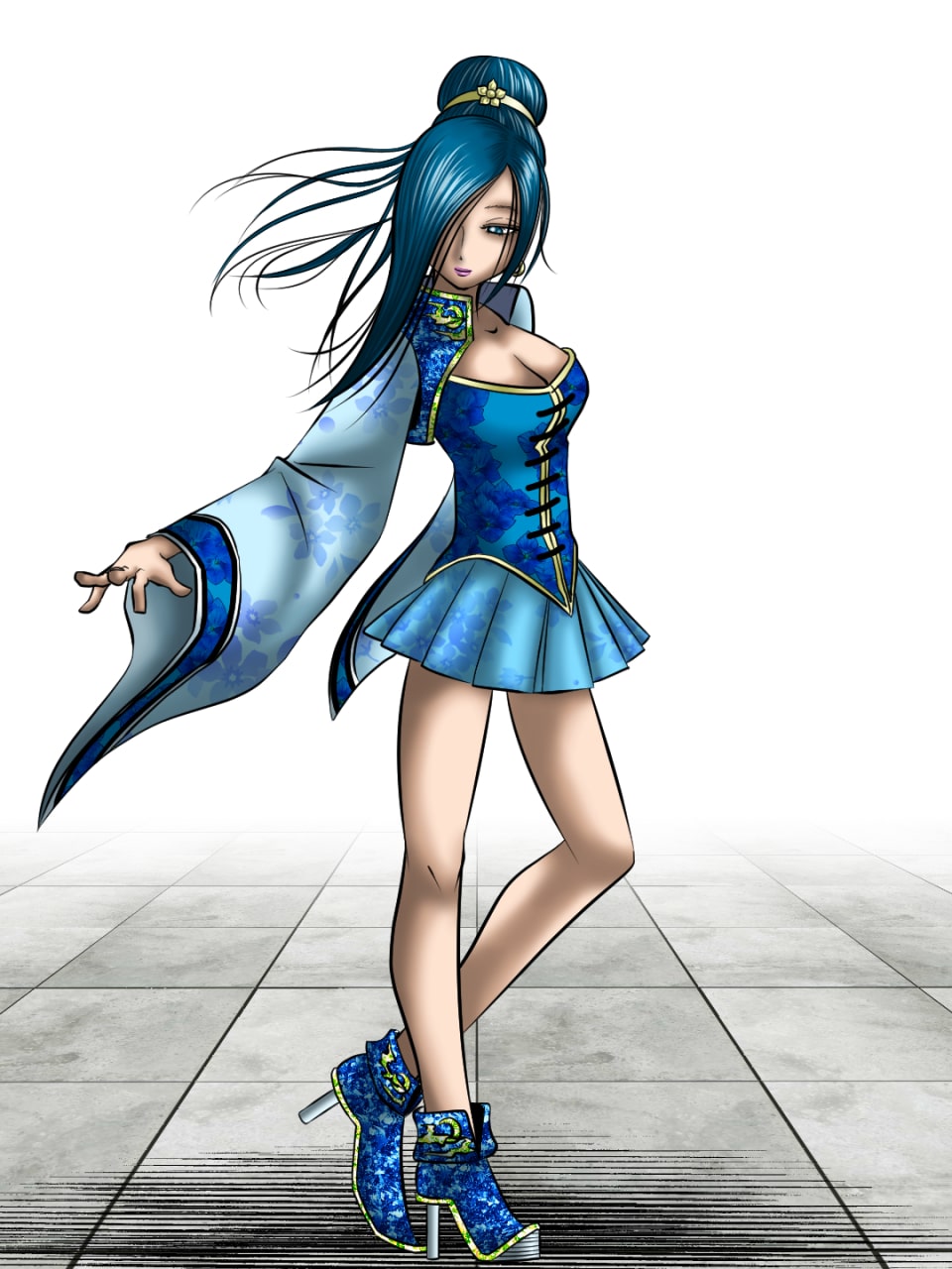 イラストサンプル三国志編小喬