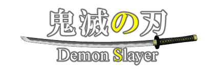 イラストサンプル鬼滅の刃見出しデザイン