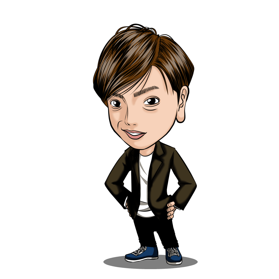 鳳頼英知似顔絵サンプルM-1王者編３代王者フットボールアワー後藤輝基