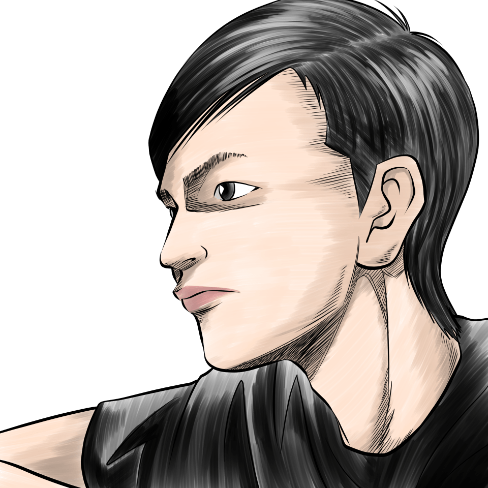 鳳頼英知似顔絵サンプルM-1王者編６代目王者チュートリアル徳井義実