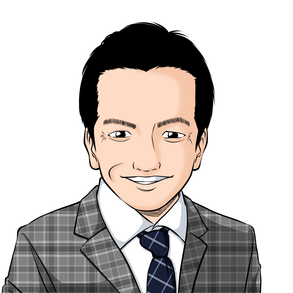 鳳頼英知似顔絵サンプルM-1王者編初代王者中川家中川剛