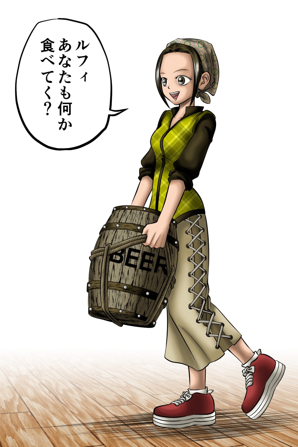 イラストサンプルワンピース編マキノ