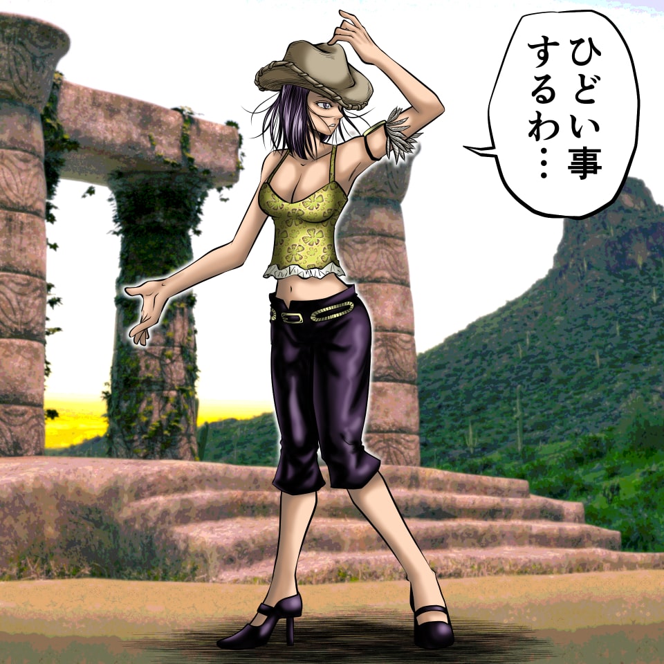 イラストサンプルワンピース編ニコ・ロビン