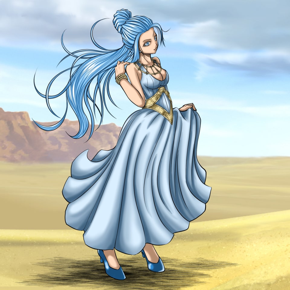 イラストサンプルワンピース編ビビ