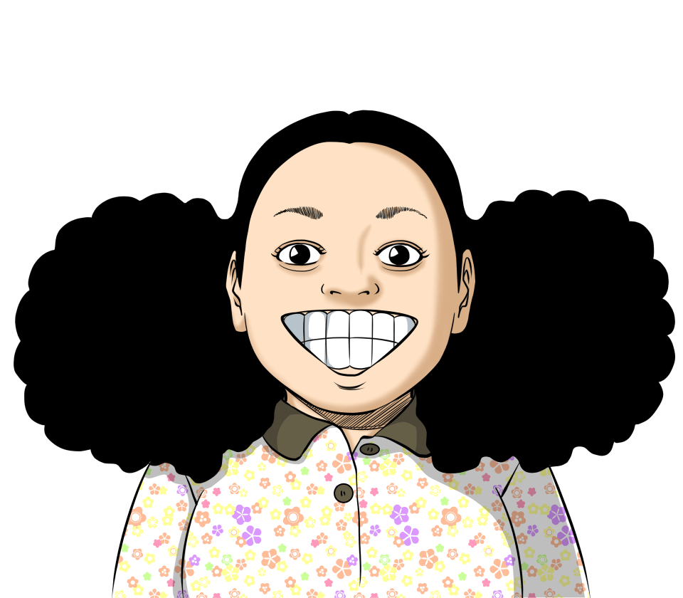 鳳頼英知似顔絵サンプルニッチェ江上敬子