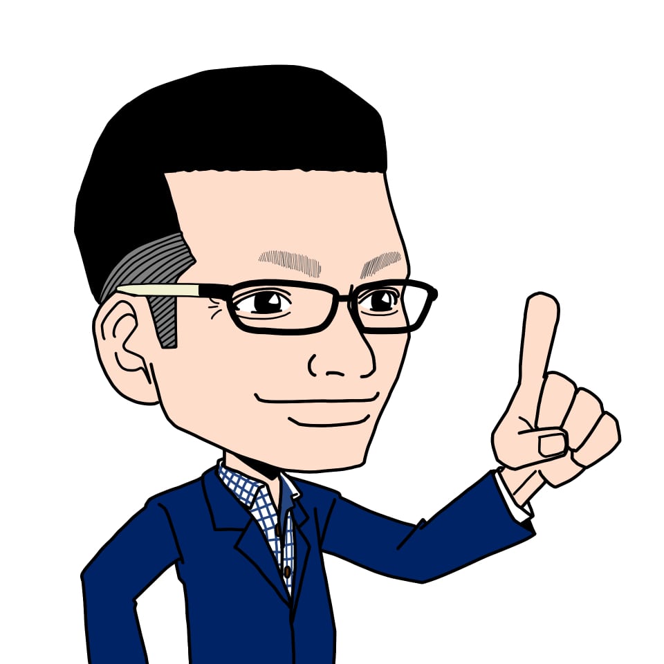 似顔絵サンプル男性A2