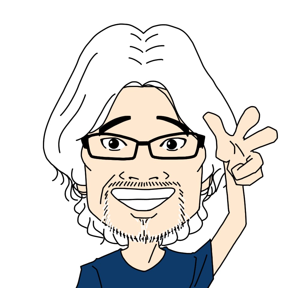 似顔絵サンプル男性A3