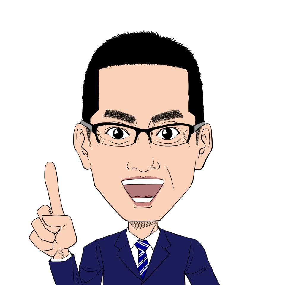 似顔絵サンプル男性B2