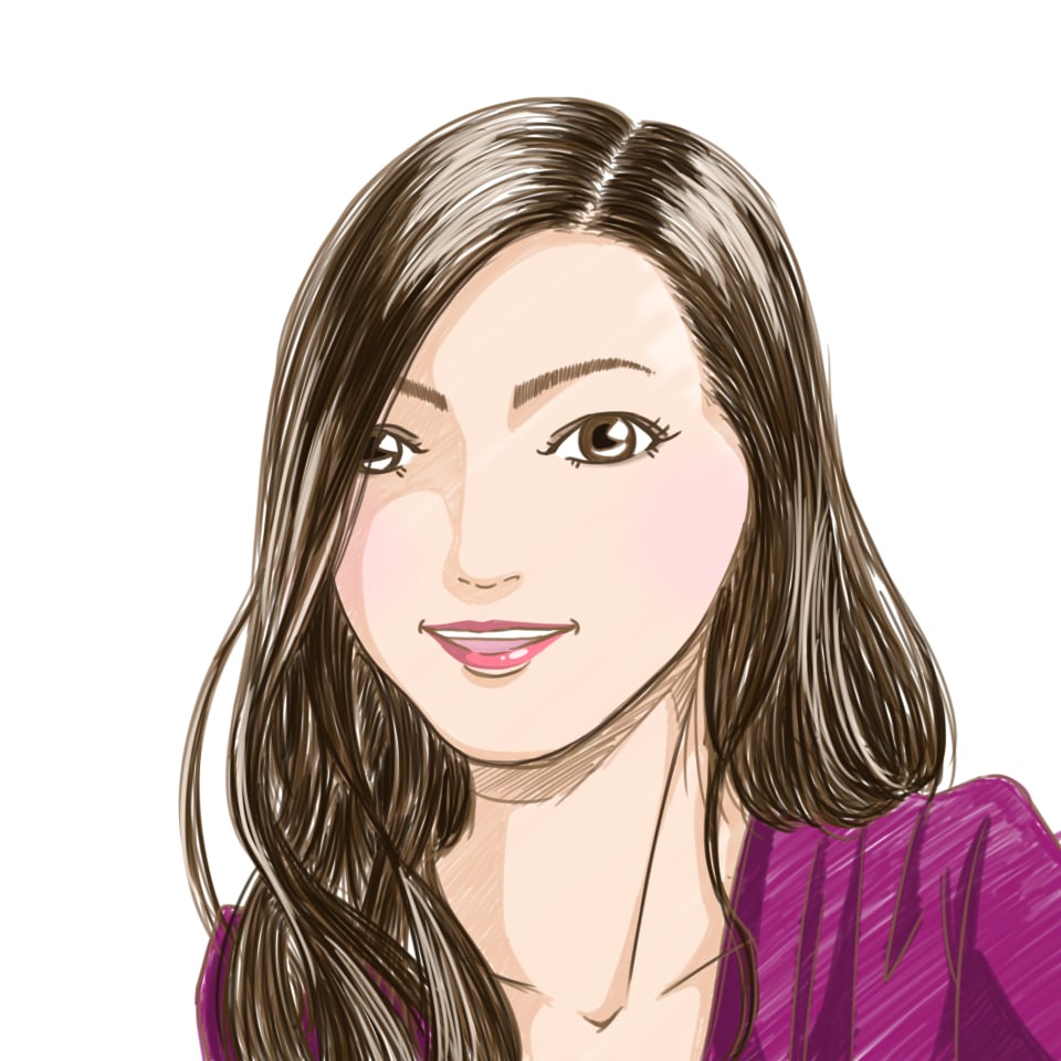 似顔絵サンプル女性B2