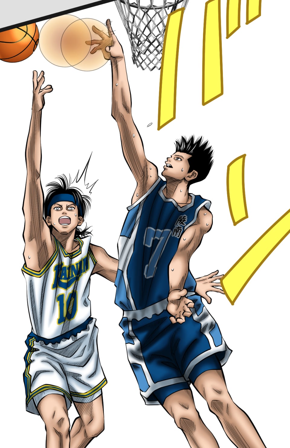 イラストサンプルSLAMDUNK編仙道彰