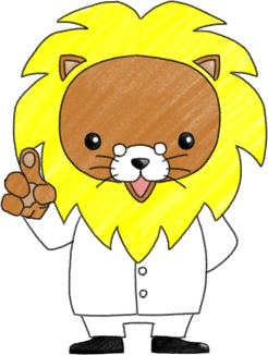 キャラクターサンプル「ライオン」