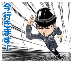 オリジナル似顔絵LINEスタンプサンプルs3