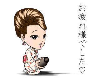 オリジナル似顔絵LINEスタンプサンプルs4