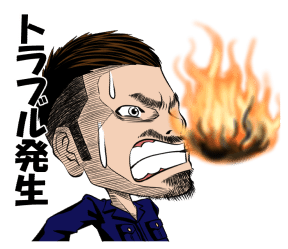 オリジナル似顔絵LINEスタンプサンプルs5